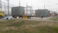 Kết hợp vận chuyển thủy bộ và lắp đặt 3 MBA từ Hải Phòng - Đông Anh, Hà Nội.