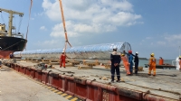 Vận chuyển hệ thống xử lý hóa chất trên giàn khoan dầu khí từ KCN Đông Xuyên, Vũng tàu về cảng Tp HCM và xuất đi EU bẳng tàu biển.