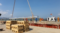 Vận chuyển hệ thống xử lý hóa chất trên giàn khoan dầu khí từ KCN Đông Xuyên, Vũng tàu về cảng Tp HCM và xuất đi EU bẳng tàu biển.