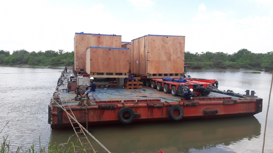 Tiếp nhận, vận chuyển thiết bị trọn gói - Nhà máy Shinheung (Đồng Nai).
