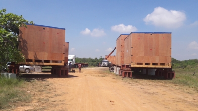 Tiếp nhận, vận chuyển thiết bị trọn gói - Nhà máy Shinheung (Đồng Nai).