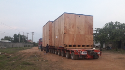 Tiếp nhận, vận chuyển thiết bị trọn gói - Nhà máy Shinheung (Đồng Nai).