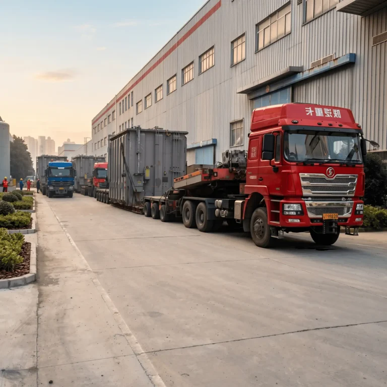 Hoàn tất dịch vụ trọn gói door – to – door cho 3 Máy biến áp và phụ kiện từ trạm Hiệp Hòa, Bắc Giang đến nhà máy Tây An, Trung Quốc.