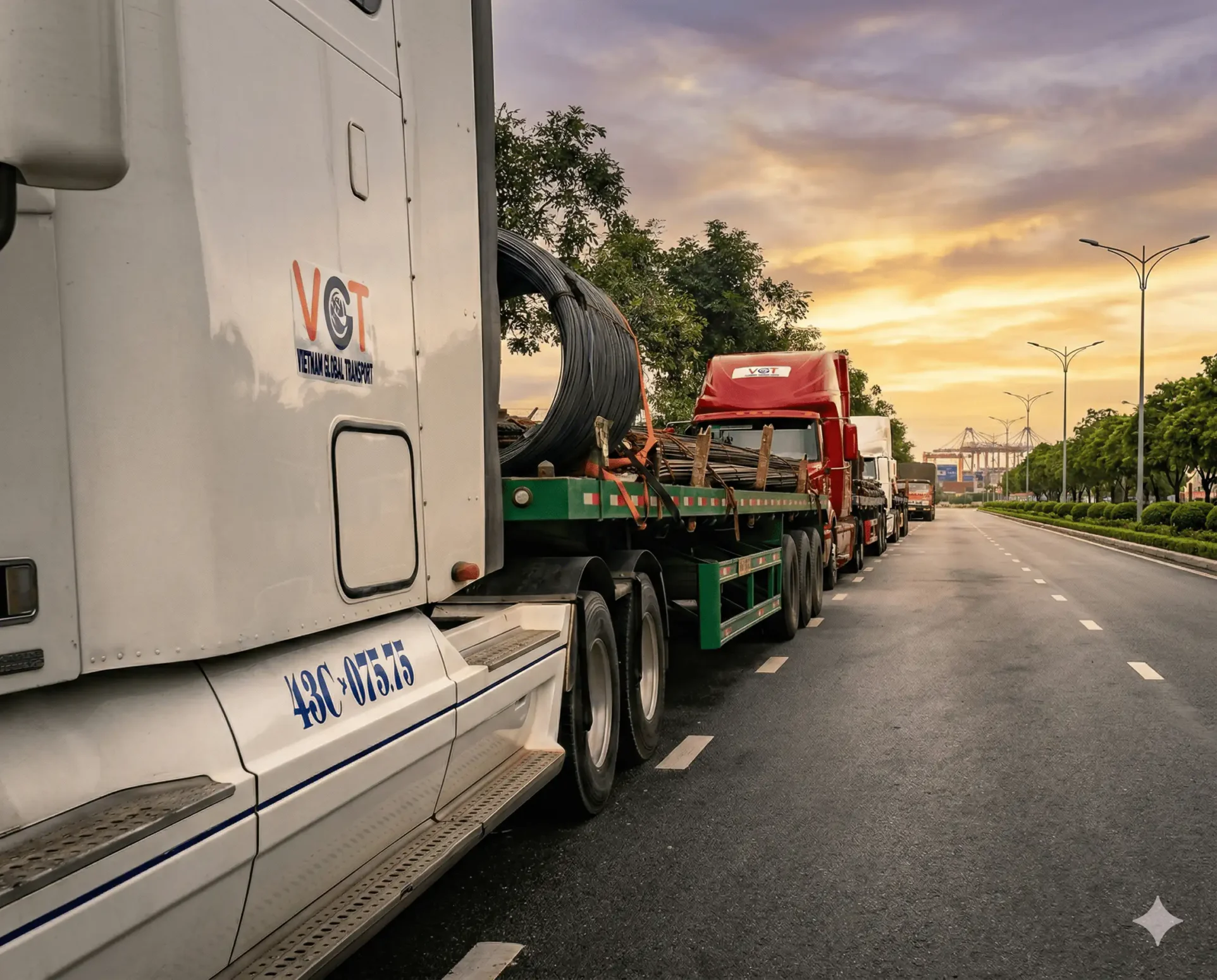 Tiếp nhận, vận chuyển và bàn giao thiết bị, vật tư Dự án Nhà máy Giấy Sun Paper, Lào