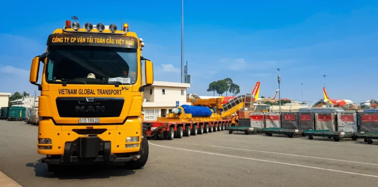 Tiếp nhận, vận chuyển và bàn giao thành công Rotor tuốc – bin hơi Nhà máy Điện Phú Mỹ.