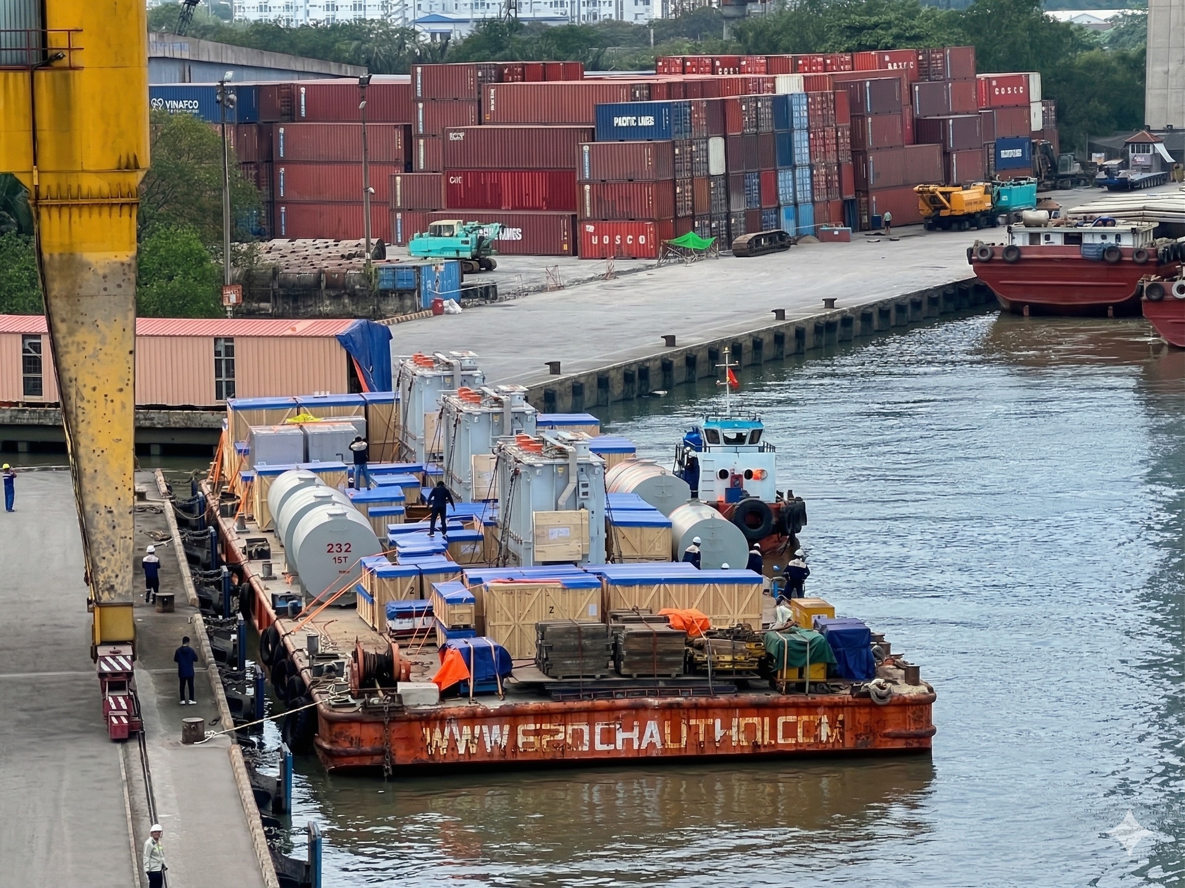 Vận chuyển và tái lắp đặt Máy biến Áp Nhà máy Điện - 1