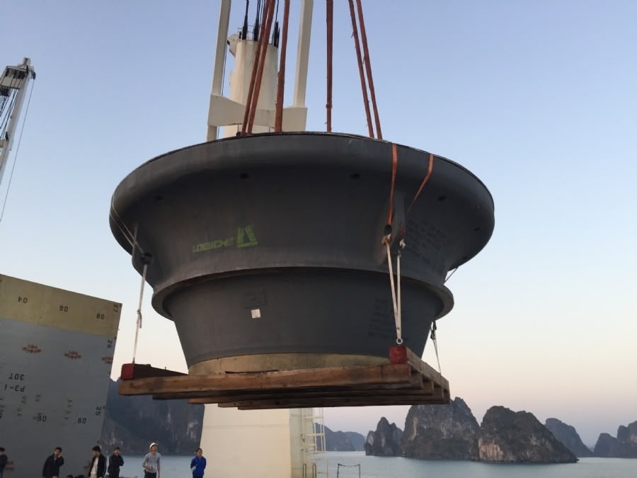 Bốc xếp và vận chuyển thiết bị phục vụ Công trình chuyển đổi công nghệ hệ thống nghiền xi măng đến đóng bao – Công ty CP Xi Măng Bỉm Sơn - 4