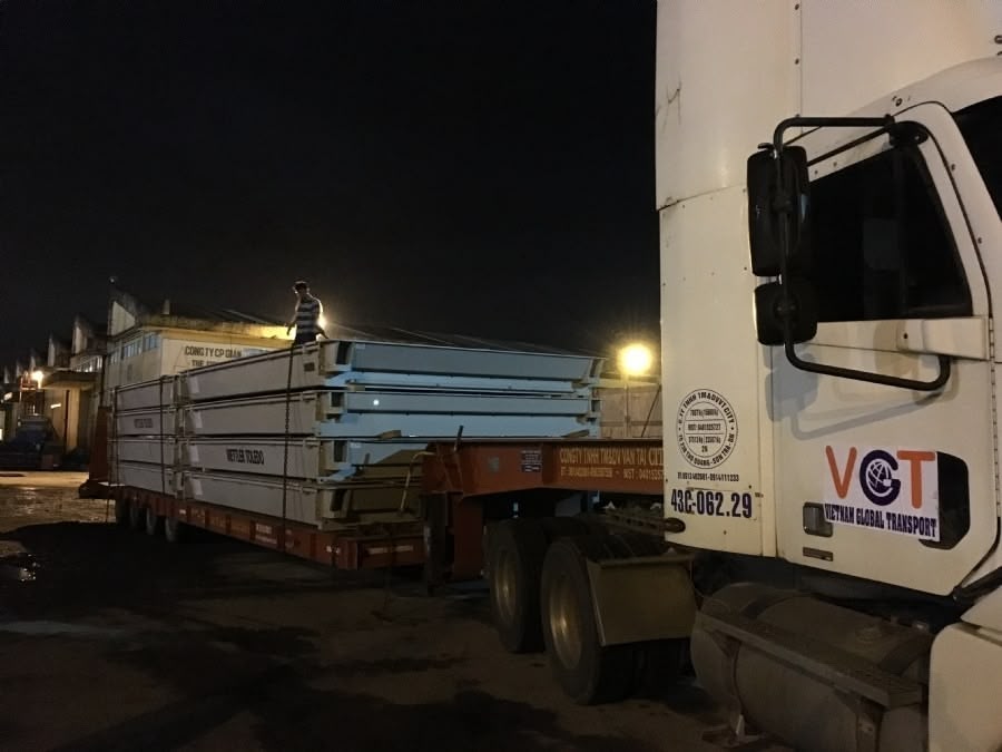 Tiếp nhận, vận chuyển và bàn giao thiết bị, vật tư Dự án Nhà máy Giấy Sun Paper, Lào - 2