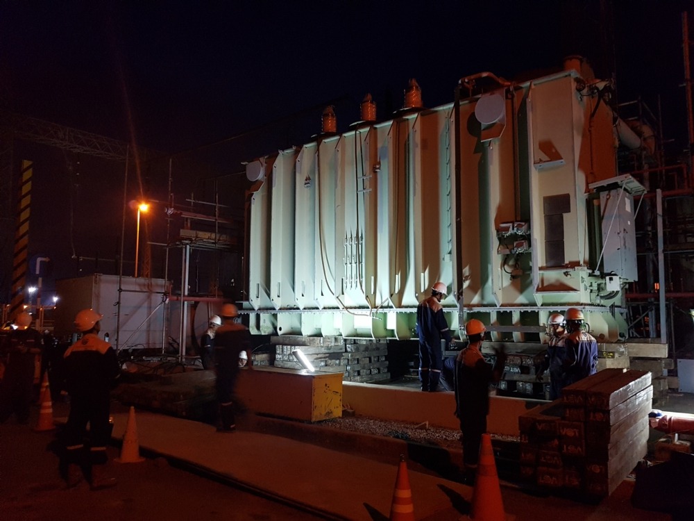 Tháo dỡ, vận chuyển và tái lắp đặt Máy biến Nhà máy Điện Phú Mỹ I - 3